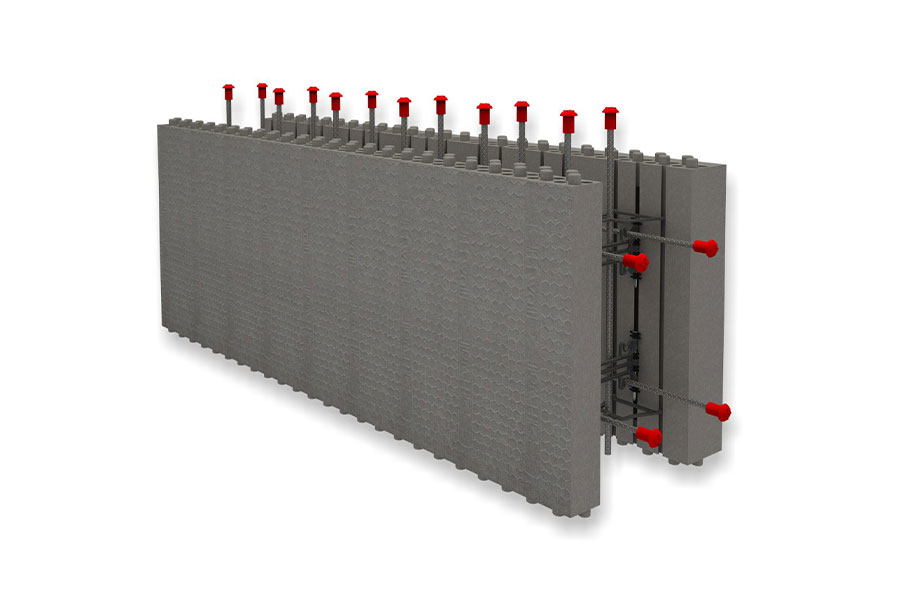 H2WALL ECO 100 casseri in EPS - coibentazione termica integrata - neopor